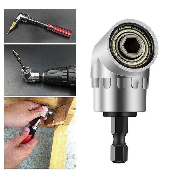 

professional hand tool sets 105 degree right angle drill extension shank quick change driver drilling screwdriver magnetic 1/4 hex socket cl