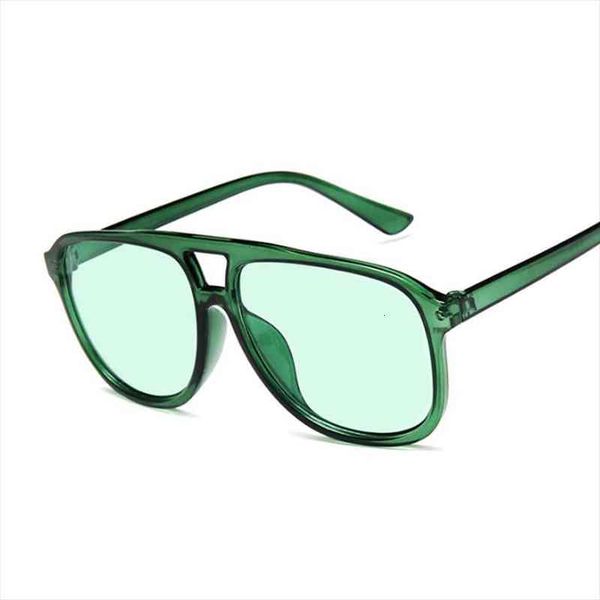 

vintage green square sunglasses women brand designer retro sunglass rectangle sun glasses female candy color eyewears, White;black