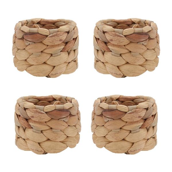

napkin rings 4pcs decorative holder weaving craft holders