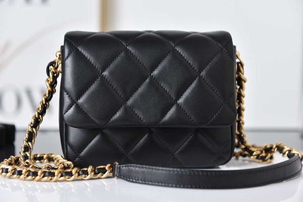 

2021 new bag classic lady handbag diagonal bag leather as2733 17-12.5-5