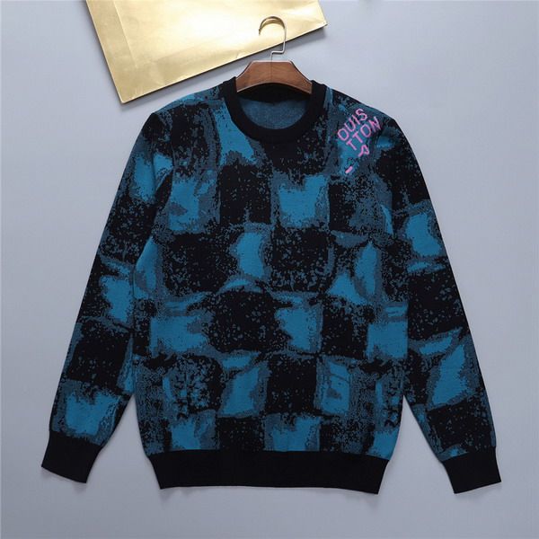 

Designer Print Knitted Sweaters Pullovers Men Women Autumn Winter Long Sleeve Harajuku Sweet Jumpers, White;black