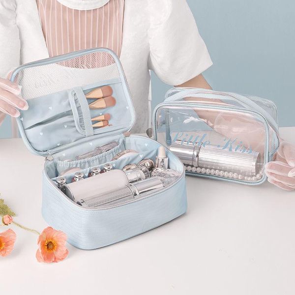 

storage bags makeup bag female portable toiletries organizer wash cosmetic sundries luggage travel camping supplies