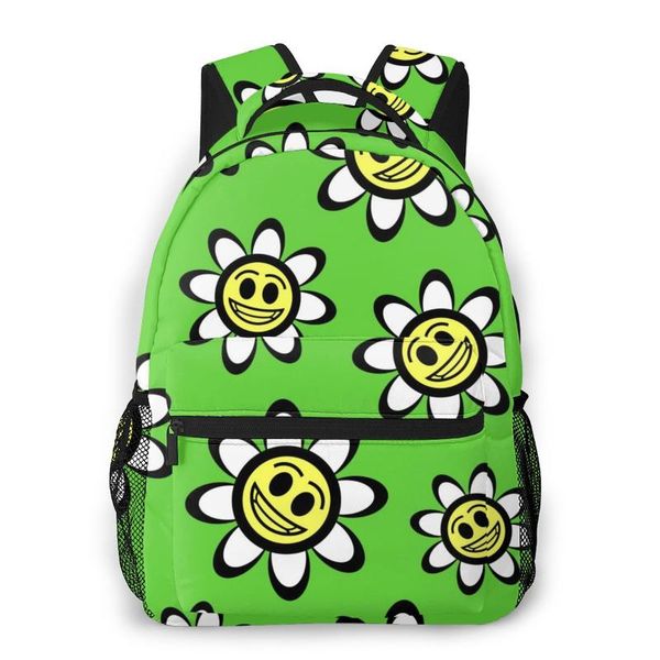 

backpack fashion 2021 funny smile flowers