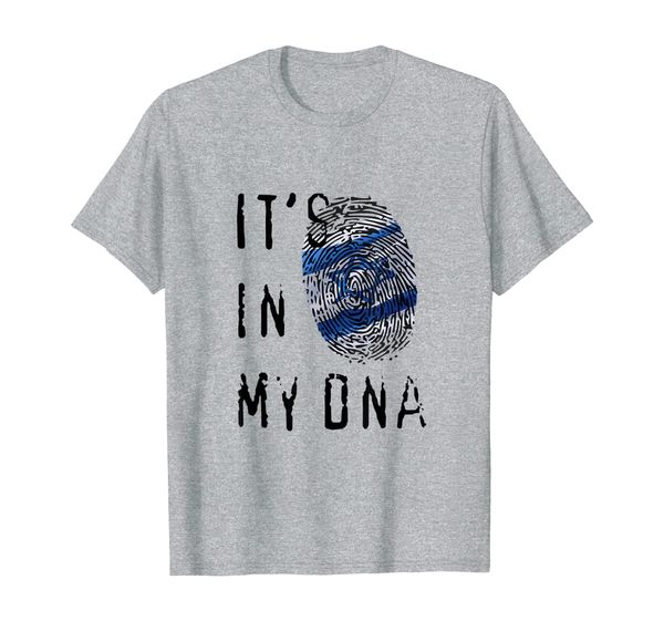 

it's in my dna jewish roots heritage israeli isreal holiday t-shirt, White;black