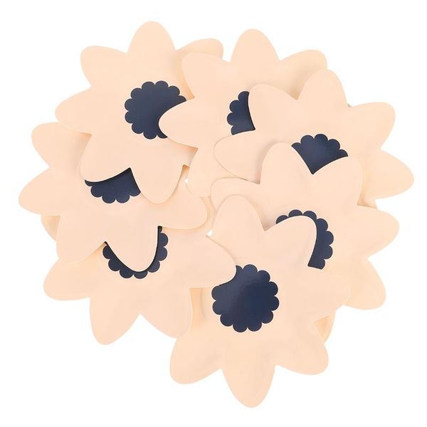 

dishes & plates 16pcs flower shaped party disposable paper set supplies