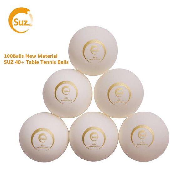 

table tennis balls pong for robot 100 pcs 40mm + material abs training