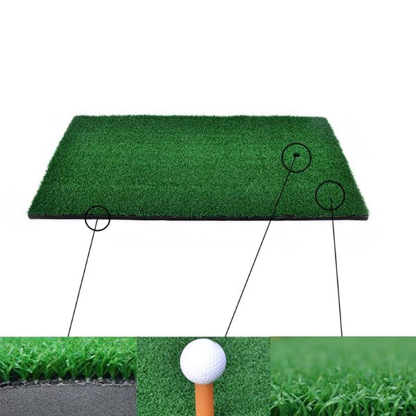 

golf training aids backyard mat residential hitting pad practice rubber tee holder