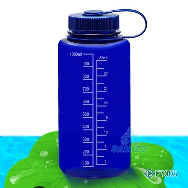 

large capacity tritan water transparent 1000ml plastic space handle sports cup