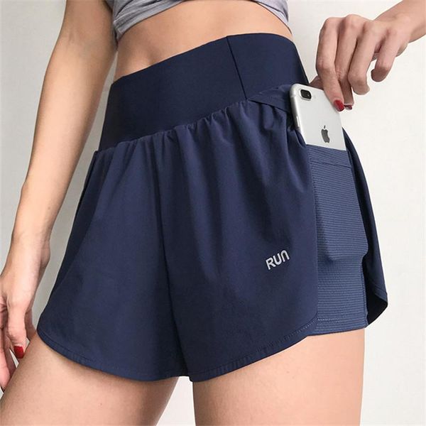 

women's shorts svokor women sport athletic yoga tennis skorts high waist female solid color anti exposure in summer sportswea, White;black