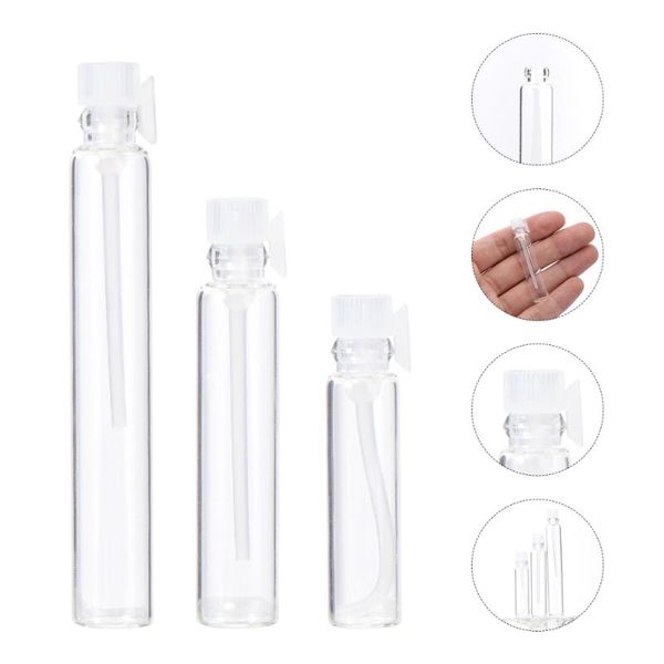 

storage bottles & jars 150pcs perfume test tube transparent trial trasparent (1ml 2ml 3ml 50pcs for eac