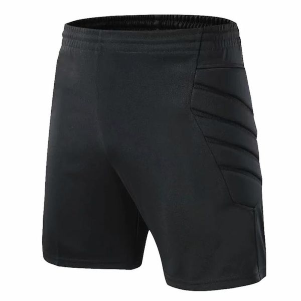 

men's shorts professional soccer goalkeeper men safety hip pad athletic training skateboard, White;black