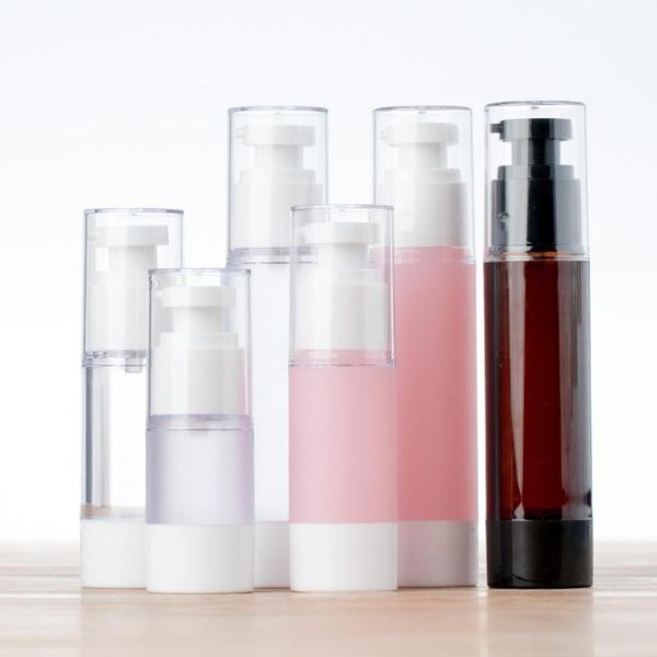 

15ml~100ml 1pc refillable portable mini vacuum empty cream lotion cosmetic bottles container storage & jars