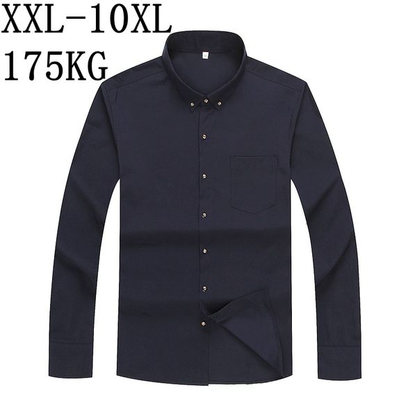 

men's casual shirts long sleeved business shirt, casual formal casual, 10xl, 8xl, 7xl, 2021, White;black