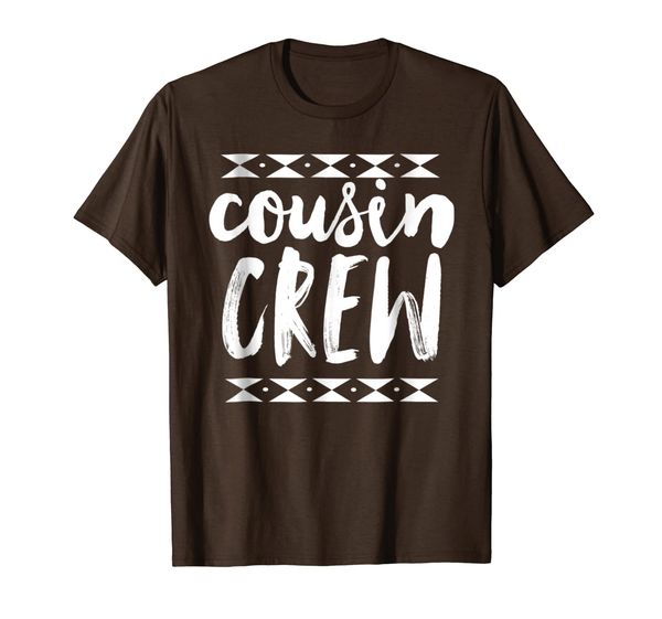 

crazy cousin crew shirt funny gift for kids adults t-shirt, White;black