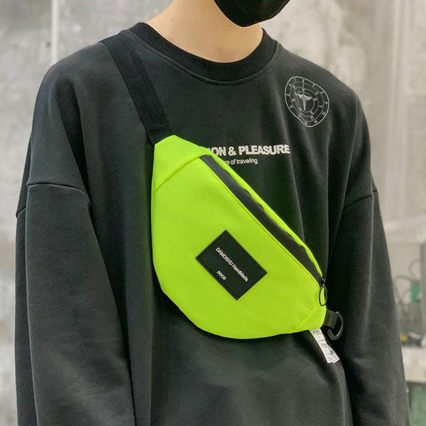 

waist bags men bag street style fanny pack chest harajuku function banana packs bum hip hop crossbody