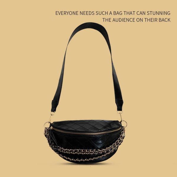 

korean women's bag 2021 menger fashion chain chest waist versatile stray s