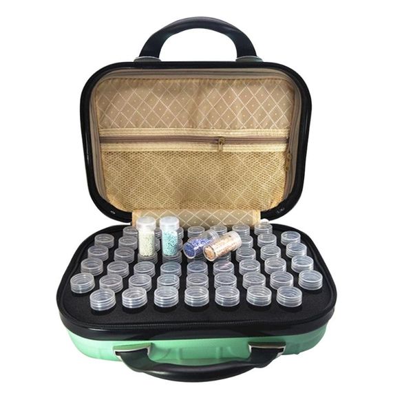 

storage bags protective 132 compartments multifunction hard cosmetic shockproof case collection carrying portable bag travel bottle