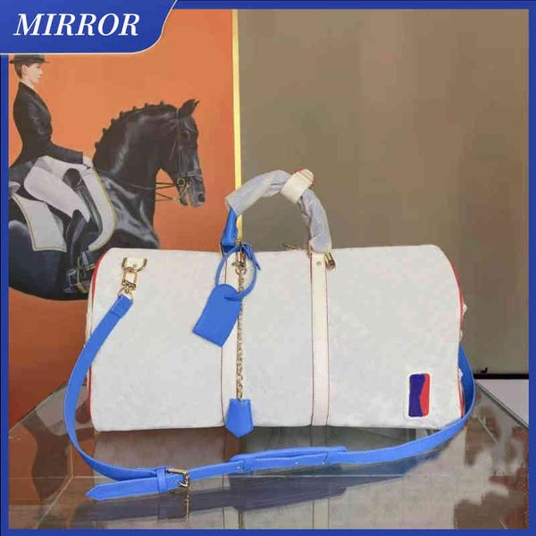 

mirror l sports duffel bag fashion handbag size 55cm large capacity wallet