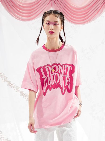 

men's t-shirts 21ss donsmoke(dsm) dontsmoke t-shirt men women hiphop oversized vintage summer skatedboard fashion streetwear 2, White;black