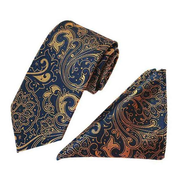 

polyter waistband tie men's pocket towel two piece set, Blue;purple