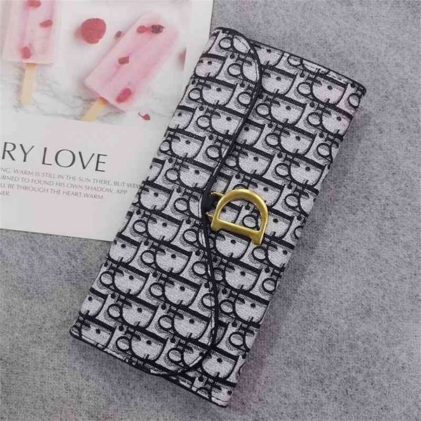 

83% off wholesale sale new buckle long leather women's handbag wallet, Red;black