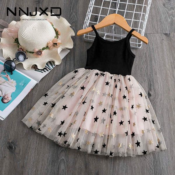 

3-8 years girls dress summer kids dresses for girl fashion children clothing sets designer baby girl clothes girls tutu dresses y0918, White