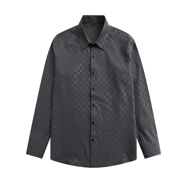 

21ss designer spring summer casual shirts fashion leather shirt letters tee smooth fabric men women cotton grey black quality, White;black