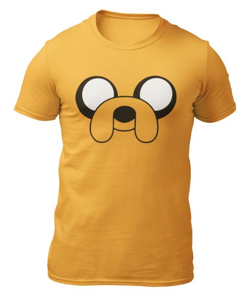 

t-shirt-adventure time jake-adventure time-t-shirt -, White;black