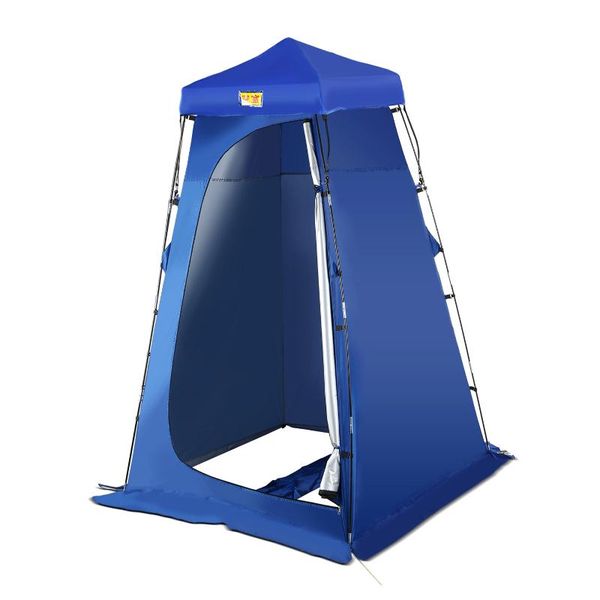 

tents and shelters waterproof camping tent privacy shelter polyester fabric sun protection with internal storage pocket