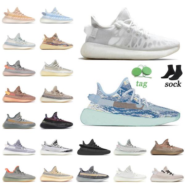 

casual running shoes mens womens sneakers fashion beluga reflective ash pearl linen cinder glow sports trainers runner size 36-48