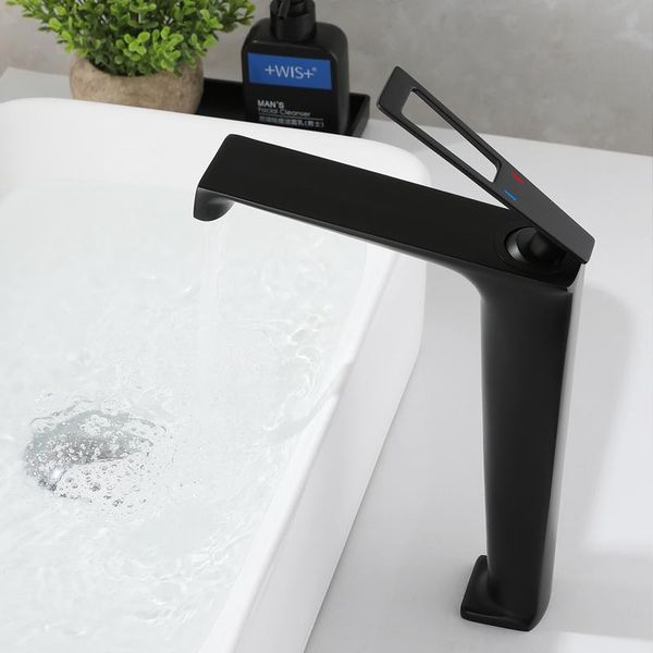 

basin sink faucet single lever brass and cold water tap deck mounted bathroom mixer hole faucets