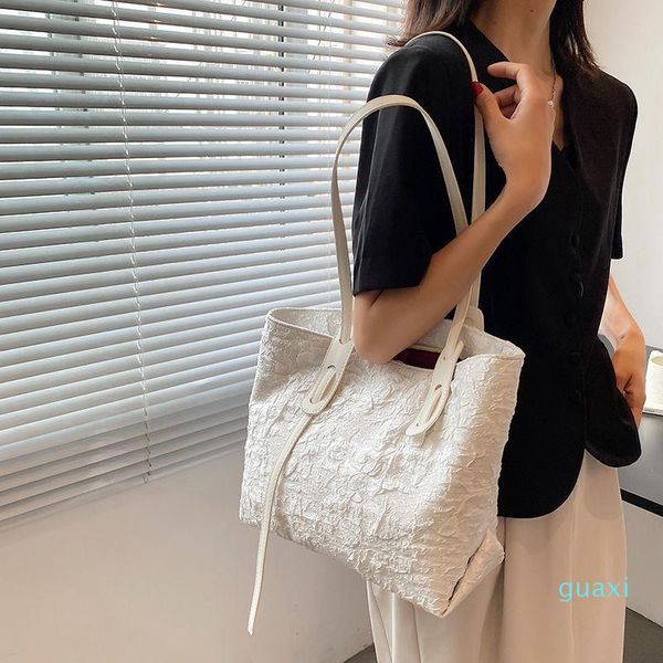 

evening bags shoulder bag female tote designer handbag purse women fashion nylon all-match pu leather high capacity zipper