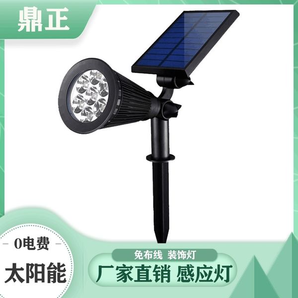 

new led solar spot lamp, outdoor waterproof garden lawn lamp