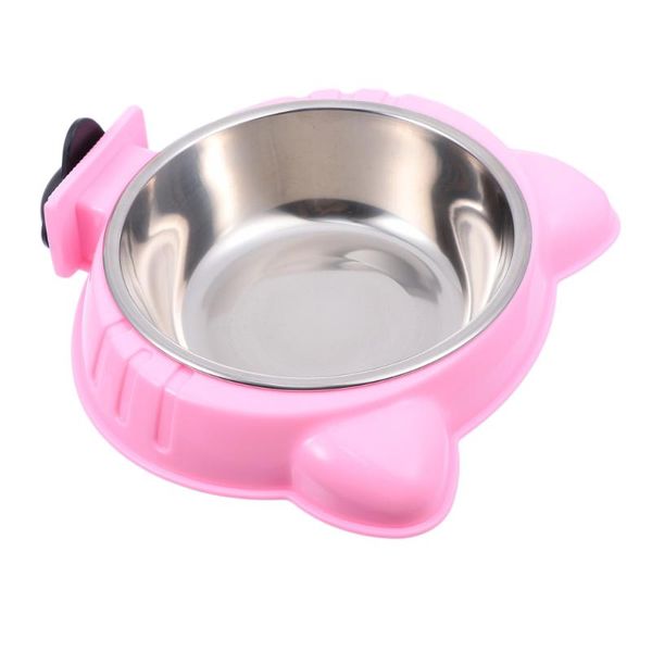 

dog bowl pet feeding cartoon cat head shape supply ) bowls & feeders