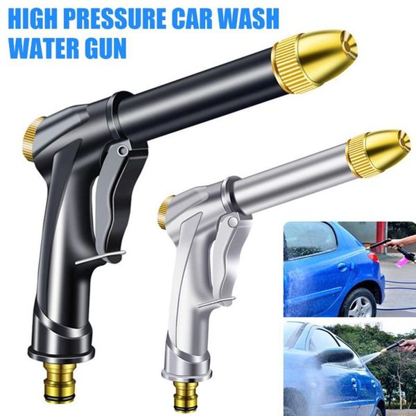 

water gun & snow foam lance portable high-pressure for cleaning car wash machine garden watering hose nozzle sprinkler drop