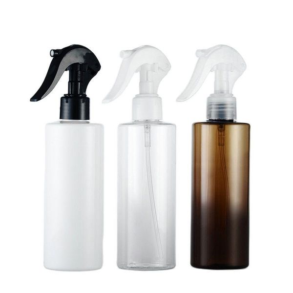 

storage bottles & jars 250ml x 25 spray flat shoulder bottle empty sprayer container for hair hydrating plants watering refillable plastic