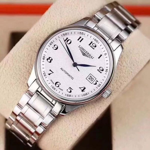 

wristwatches orologio uomo men's quartz watches design luxury watch relojes para hombre clocks day date custom logo groomsmen gifts, Slivery;brown