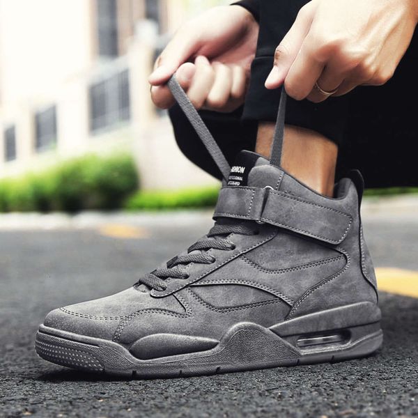 

size casual shoes perennial large old dad men's sports casual high air cushion medium board flsz 3jxe 6qpx 2 fbse, Black