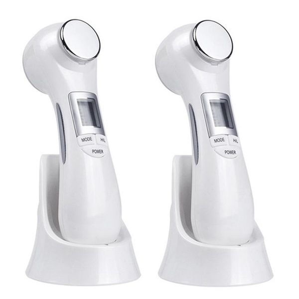 

6 in 1 mager led rf pn therapy facial skin lifting rejuvenation vibration device machine emission microcurrent mesotherap