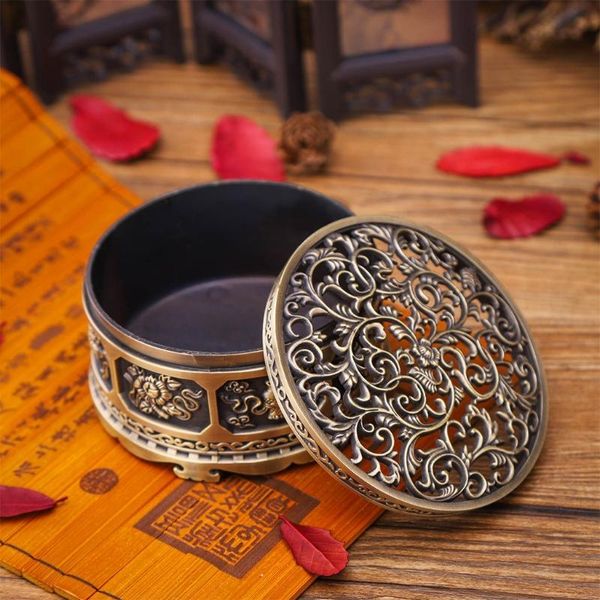 

fragrance lamps metal incense burner vintage hollow out alloy stick cone coil holder catcher tray bowl meditation decor