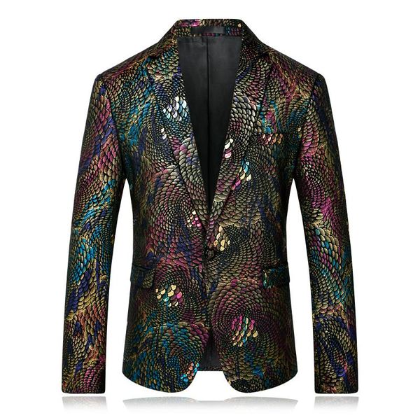 

men's suits & blazers 2021 autumn korean style chic fashion blazer men slim casual suit jacket outerwear one piece clothing, White;black