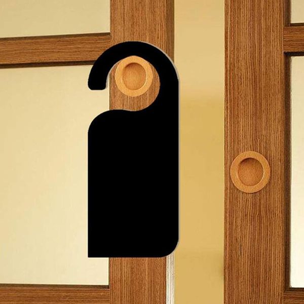 

party decoration el signboard wooden creative christmas day door hanging double sided small blackboard prompt board pendant