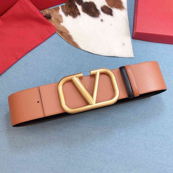 

fashion v-shaped decorative belt women's wide version with skirt, suit, coat, waistband 7.0cm, Black;brown