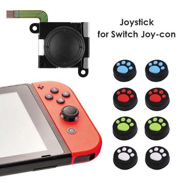 

game controllers & joysticks gamer replacement joystick playing lightweight elements for switch joy-con controller analog gamepad