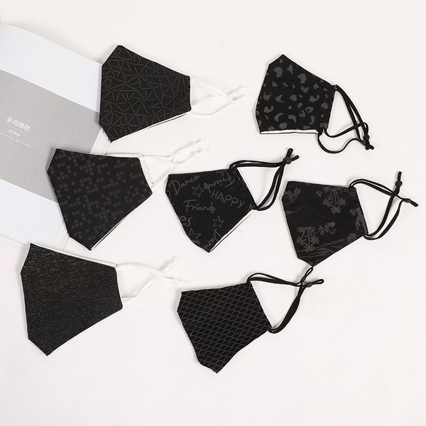 

type ear black mask creative filter dust-proof cotton