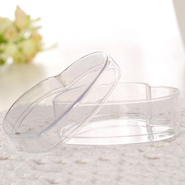 

candy box case heart shape transparent chocolate sweet decoration gifts for wedding party slc88 gift wrap