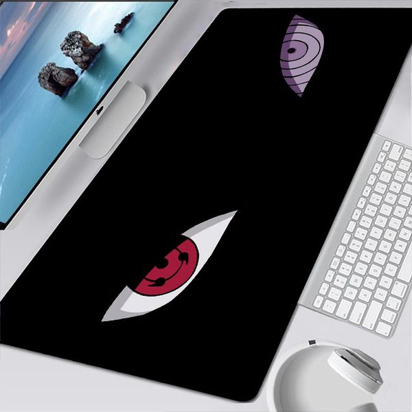 

mouse pads & wrist rests anime uchiha carpet notbook computer pad professional gaming mousepad gamer to keyboard mat gift