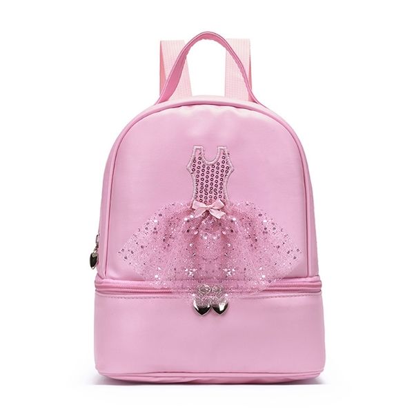 Девушки милый балет танец девушка рюкзак принцесса школьная сумка детская книжная сумка спортивные рюкзаки вышитые на 211021
