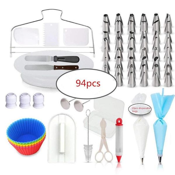 

baking & pastry tools 94pcs/set cake decorating supplies kit set diy professional