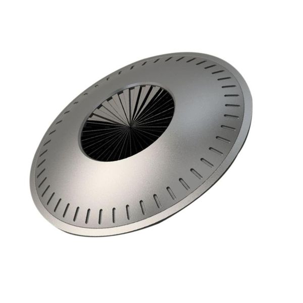 

1pc automotive vehicle-mounted humidifier mini car purifier mounted (silver grey) air freshener